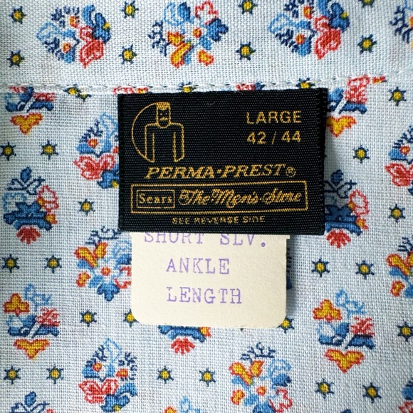 Sears Vintage Perma Prest Print Pajama Set - NWOT |
LARGE - Picture 8 of 12